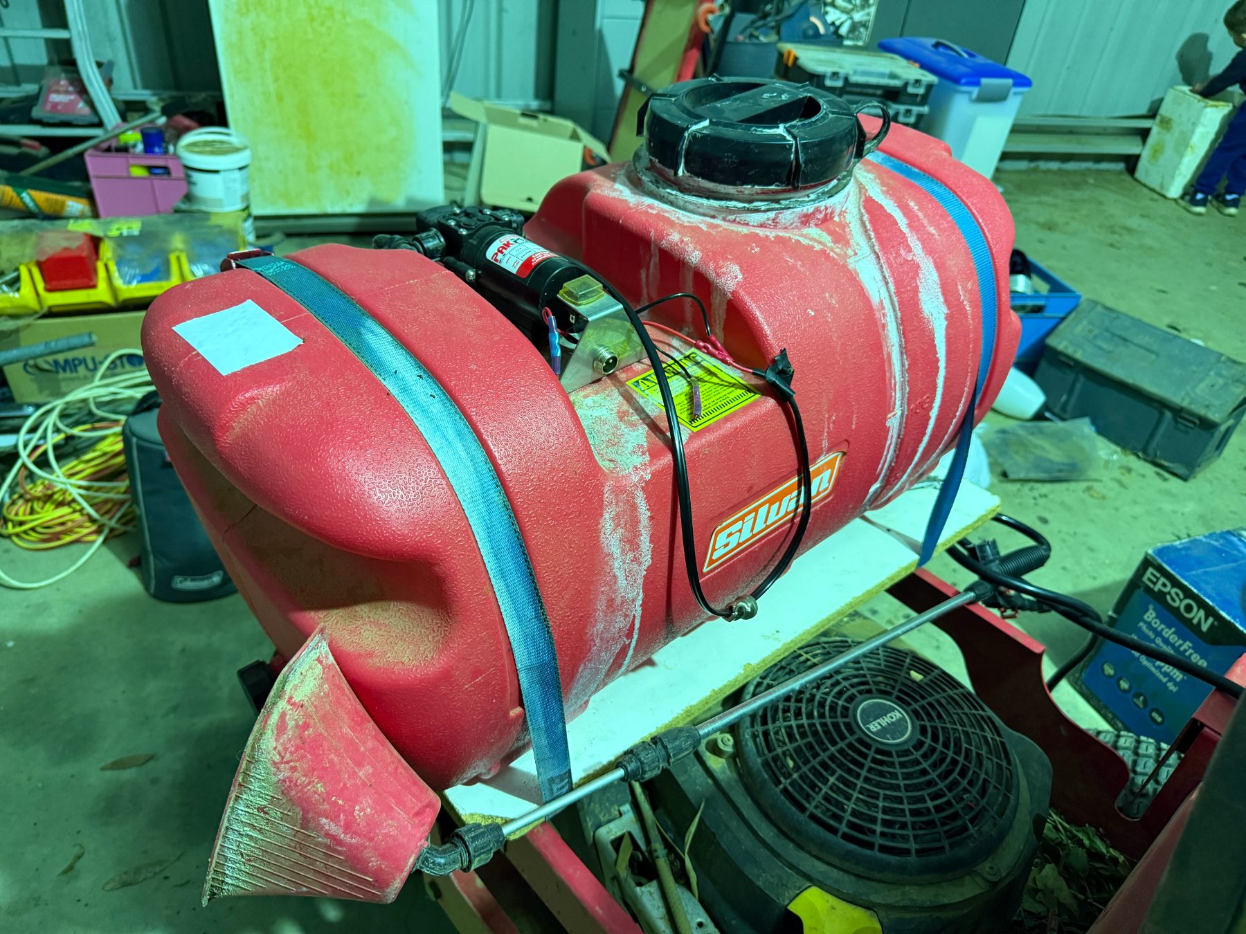 50L Silvan spray unit w/new pump