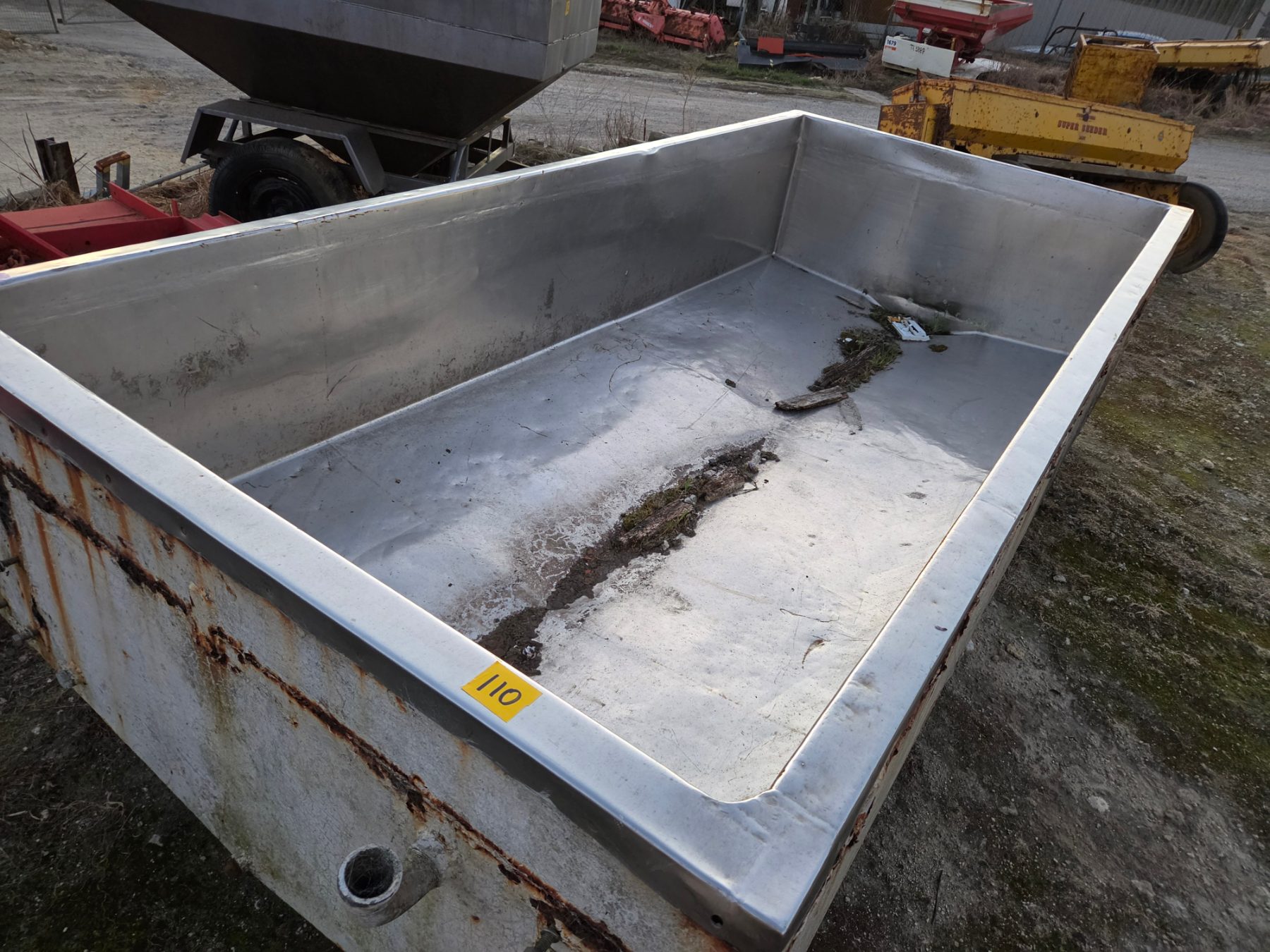 Stainless Steel Wash Vat 1.4 x 3.1m - photo 1