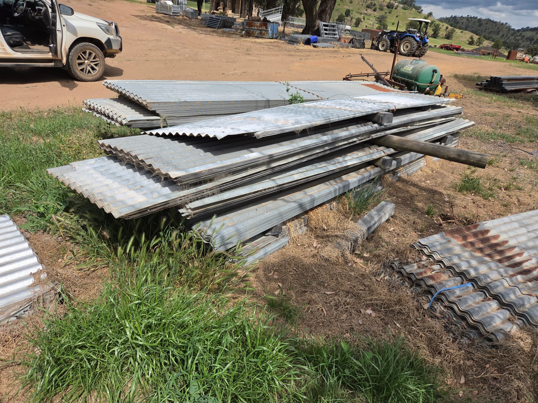 Used - Corrugated Roofing Iron - photo 1