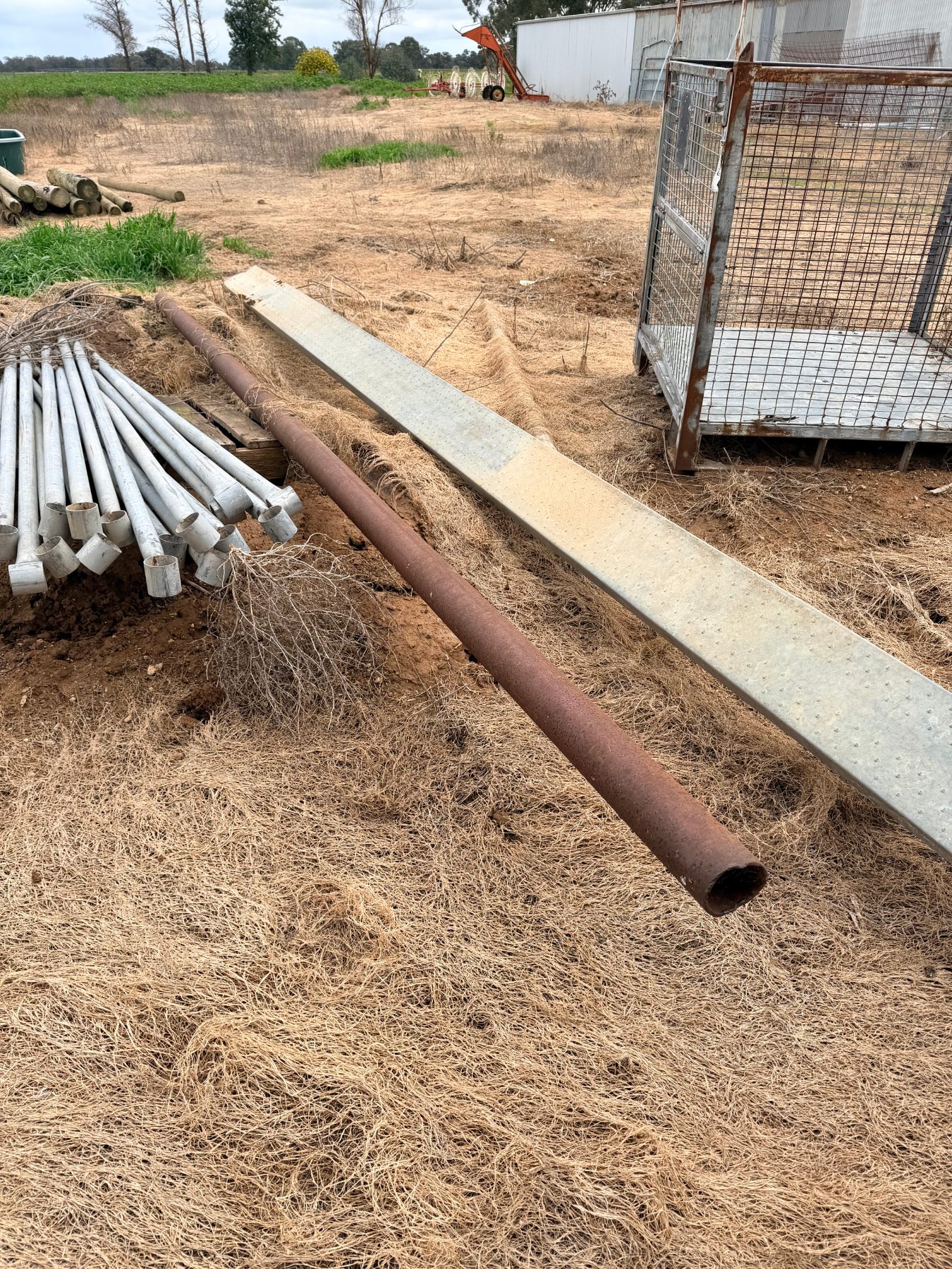 Heavy 90mm x 6mm x 4.8m steel pipe - photo 2