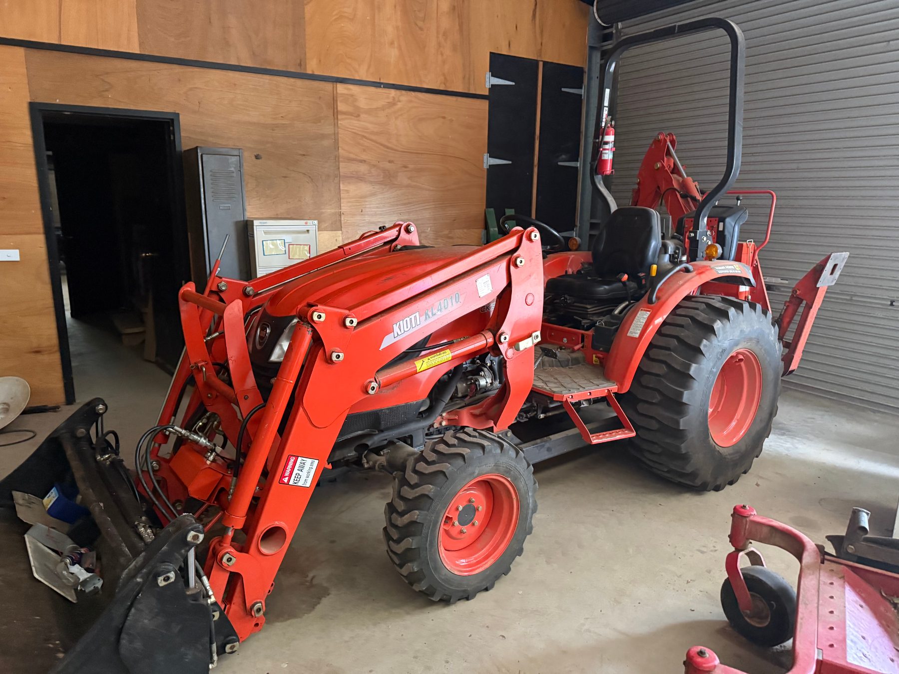 Kioti CK3710 Tractor with FEL and Backhoe