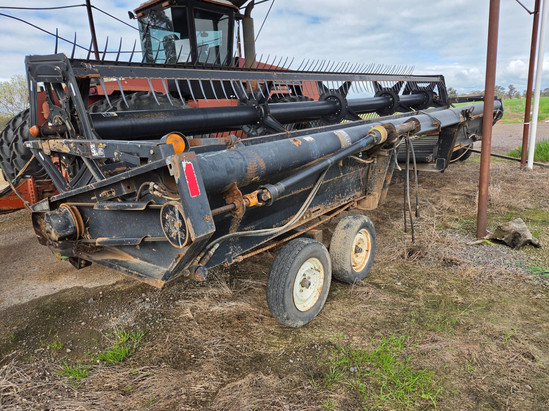 1995 MacDon 9000 Swather with Haybine Front - photo 9