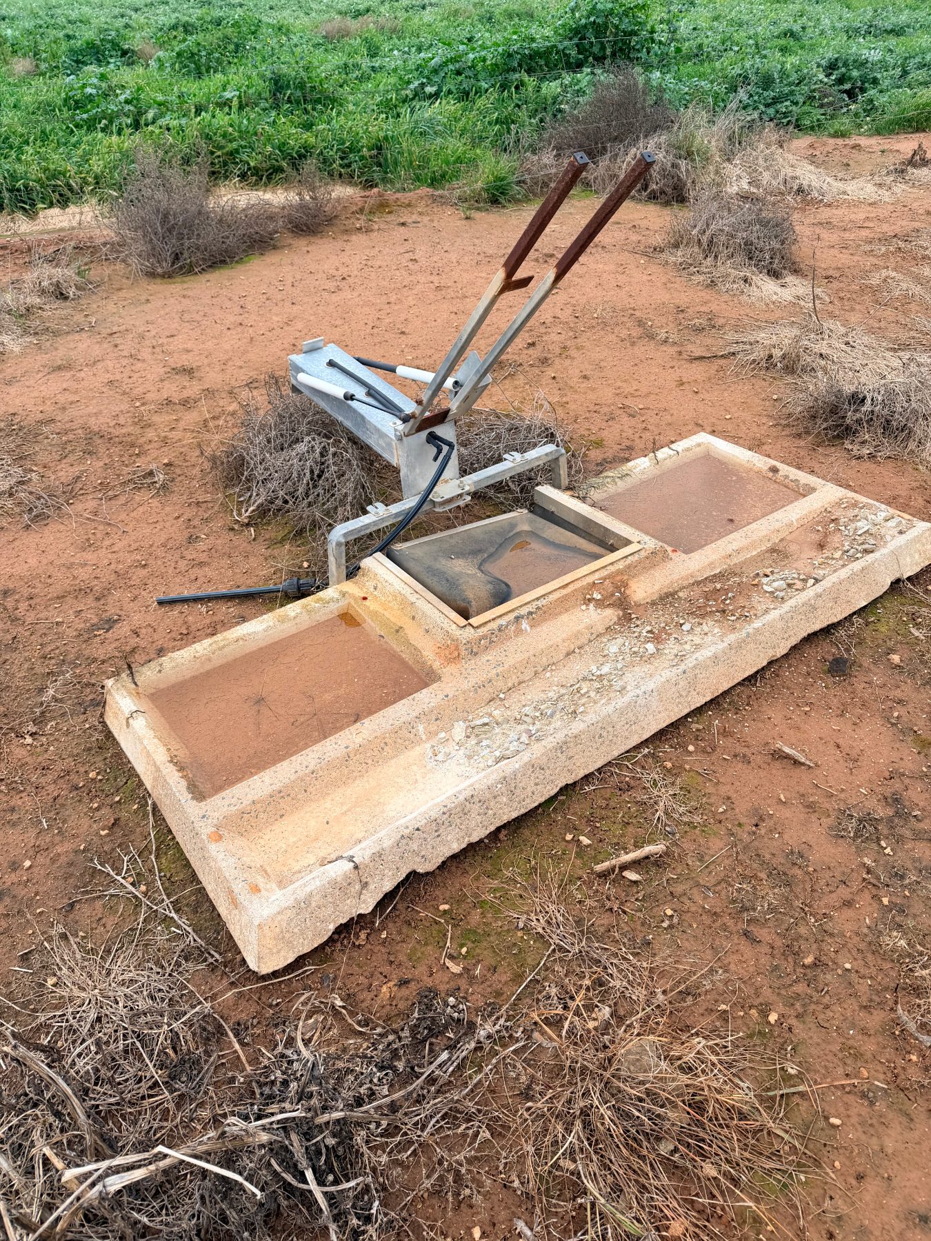2 Padman irrigation outlets
