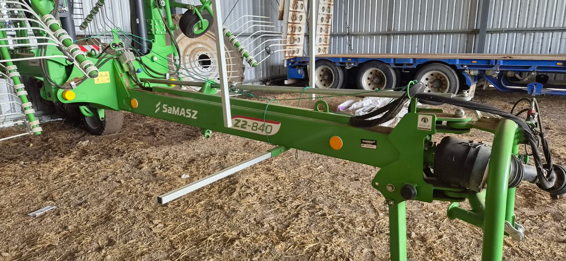 2018 SaMASZ Z2-840 Twin Rotor Hay Rake - photo 3