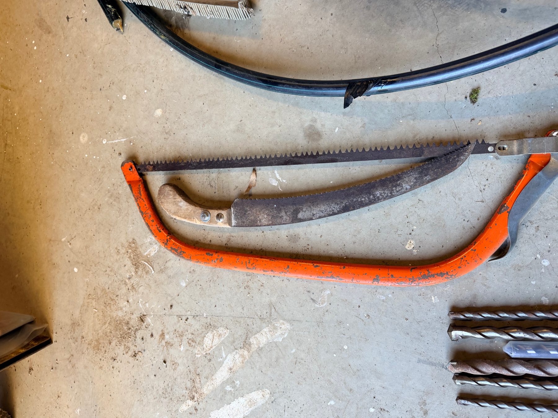 Pruning saw and bow saw