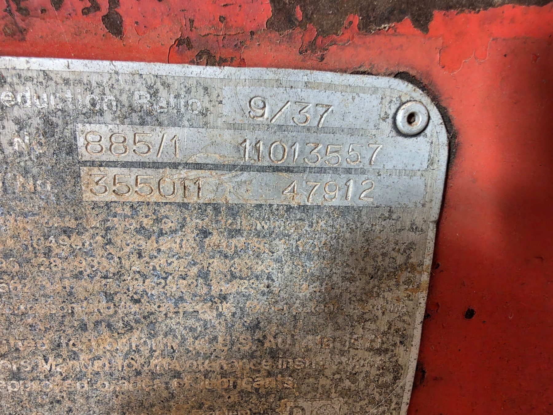 Case David Brown 885 Tractor - photo 10