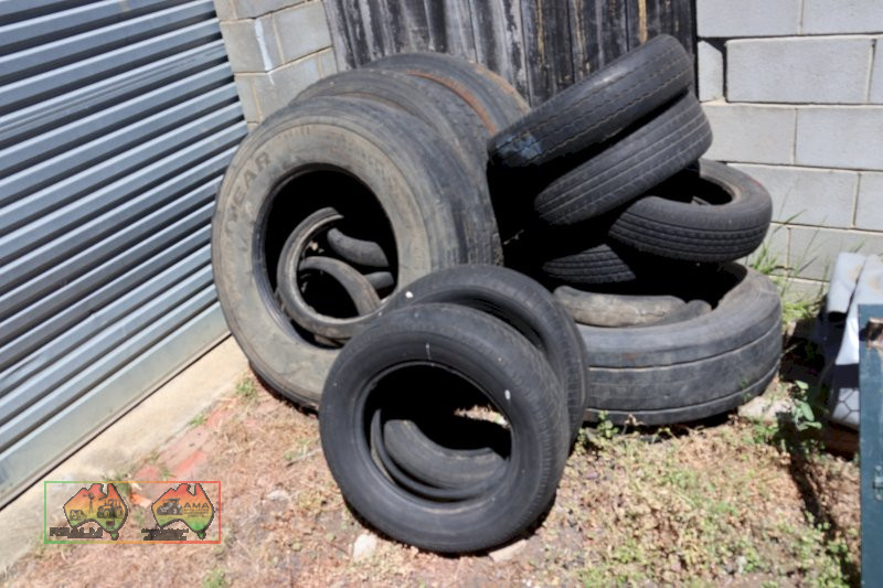 6 truck tyres & 6 car tyres - photo 1