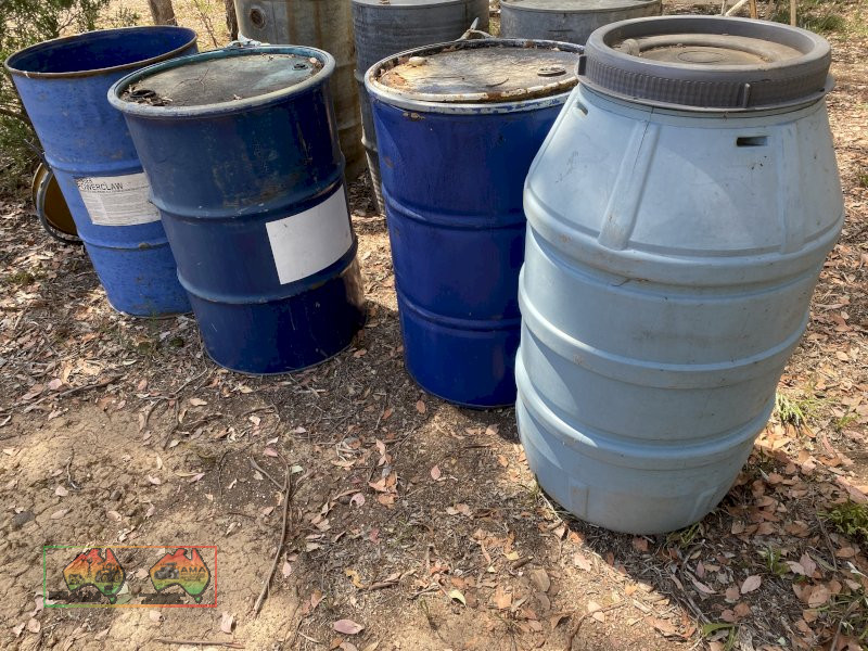 44 gallon drums with clamp lids