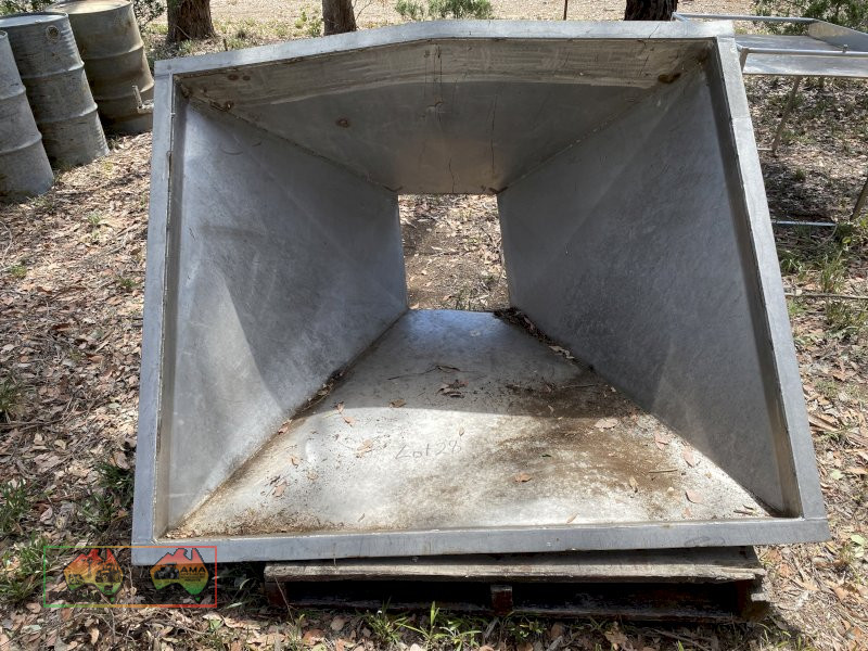 Stainless Steel  Open Top Hopper