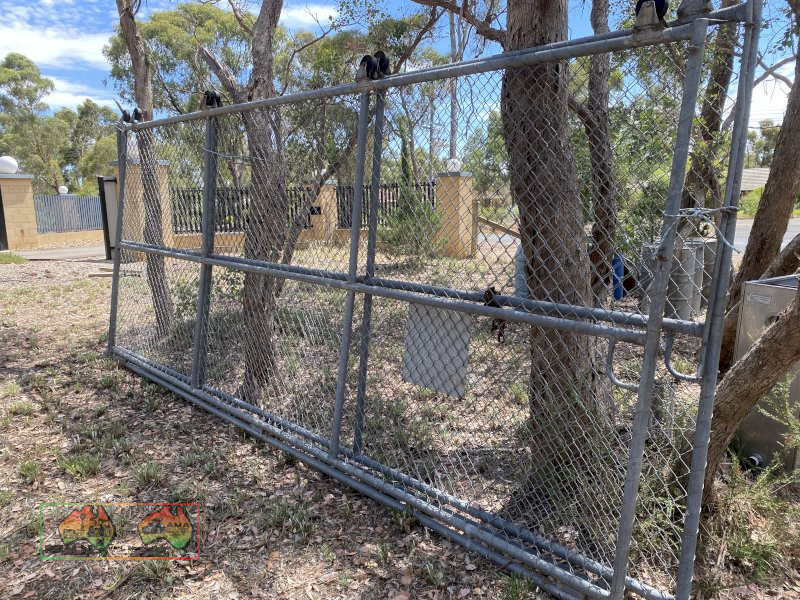 2 x gates galvanized