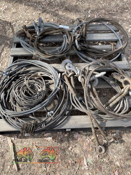Pallet With Gal Wire Rope x9 - photo 2