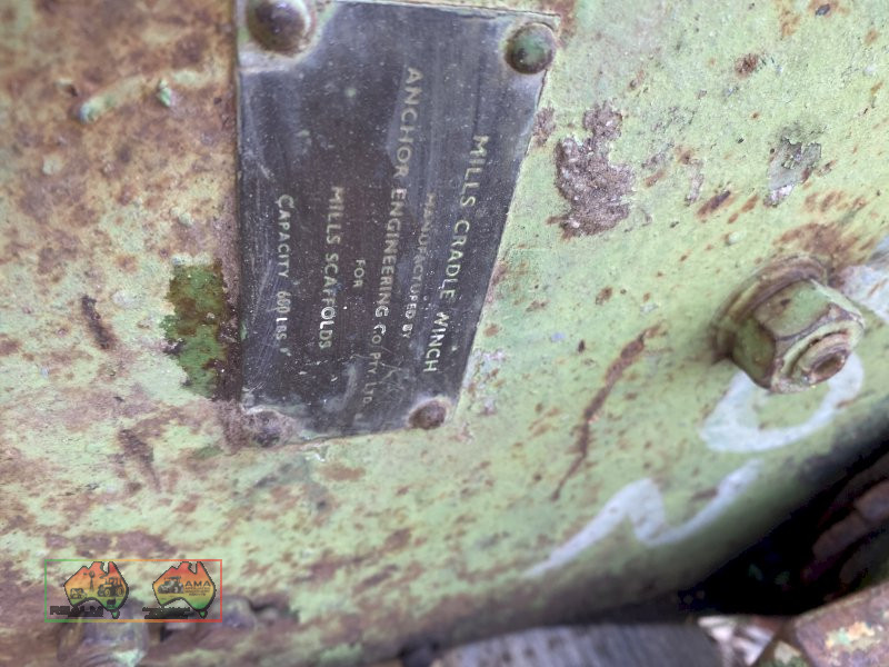 Mills Scaffold  Cradle Winch - photo 2