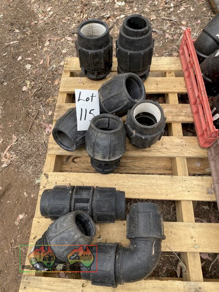 Large Poly Pipe Fittings - photo 1
