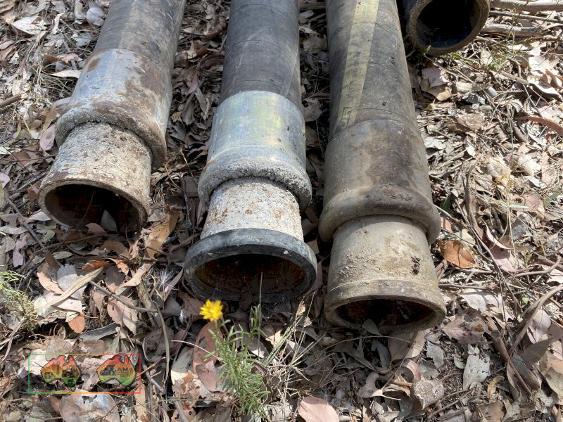 Rubber Concrete Hose with fittings x4 - photo 3
