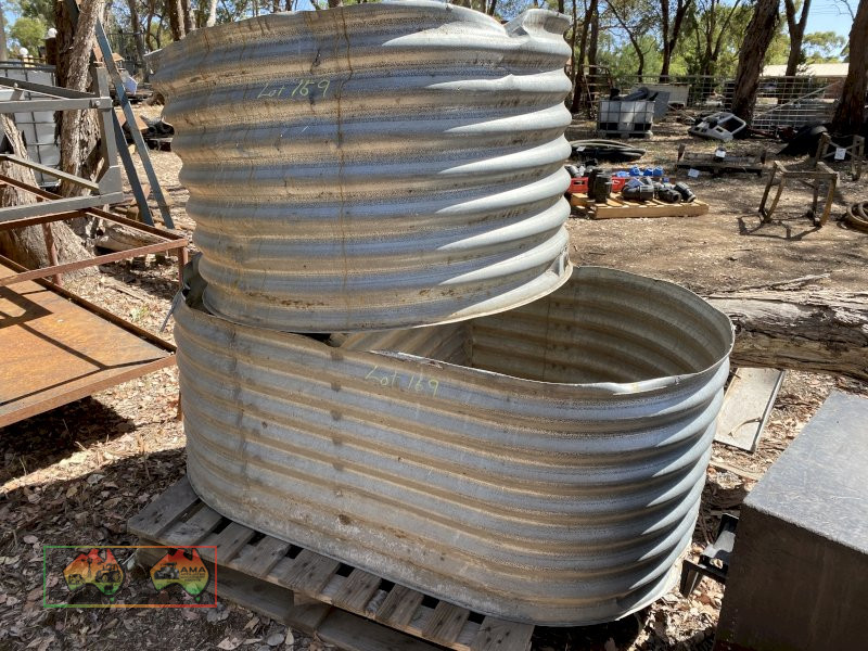Galvanized Raised Garden Beds x2