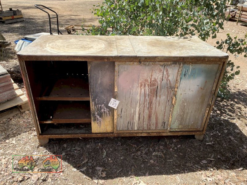 Steel Cupboard with Shelves