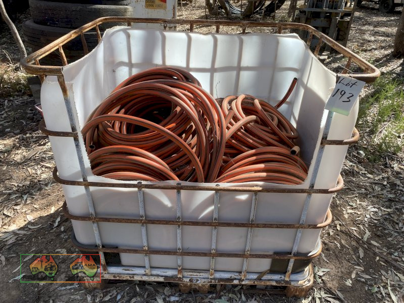 Stillage of Orange Rubber Hose inside  20mm dia