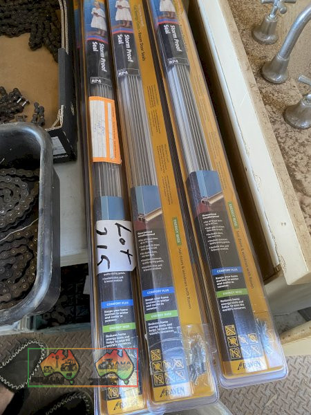 New Raven storm proof door seals x5