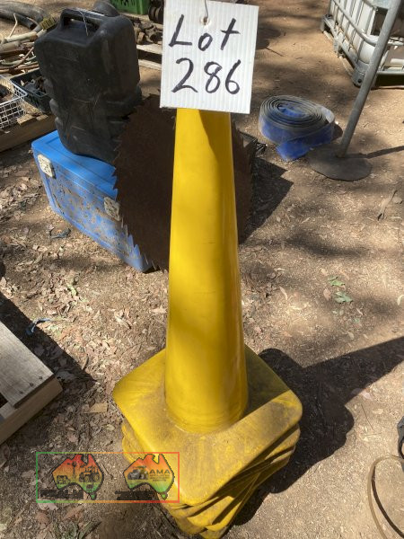Witches Hats Yellow