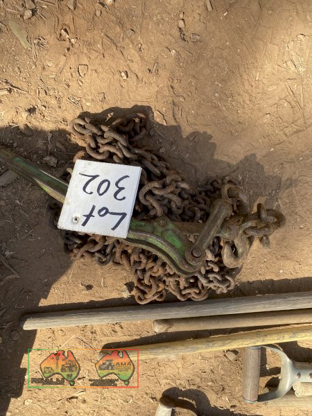 Dog Lever and Chain