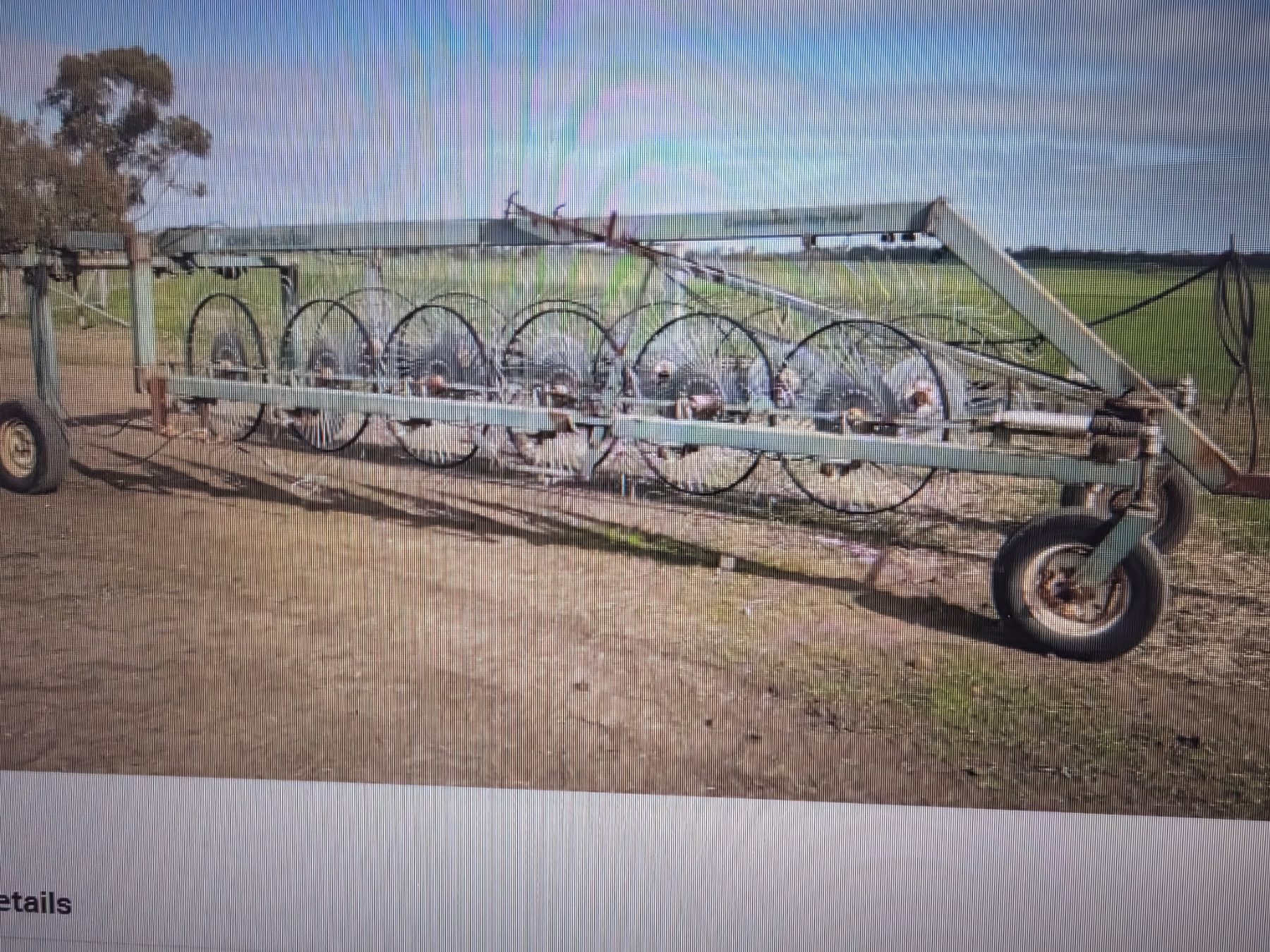 John Shearer V-10 Trailing Hay Rake - photo 4