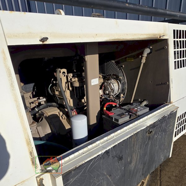 Compair Q125 125CFM Diesel Rotary Screw Compressor + Hose Reel & Blowgun - photo 5