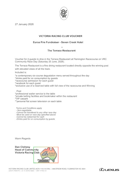 VICTORIA RACING CLUB - THE TERRACE RESTAURANT - photo 2