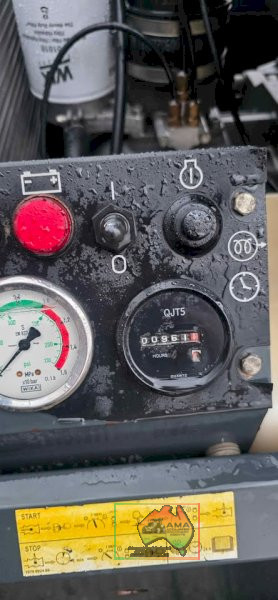 Chicago pneumatic CPS 185 Diesel Air Compressor Includes Blowgun + 20m 3/4″ Hose - photo 6