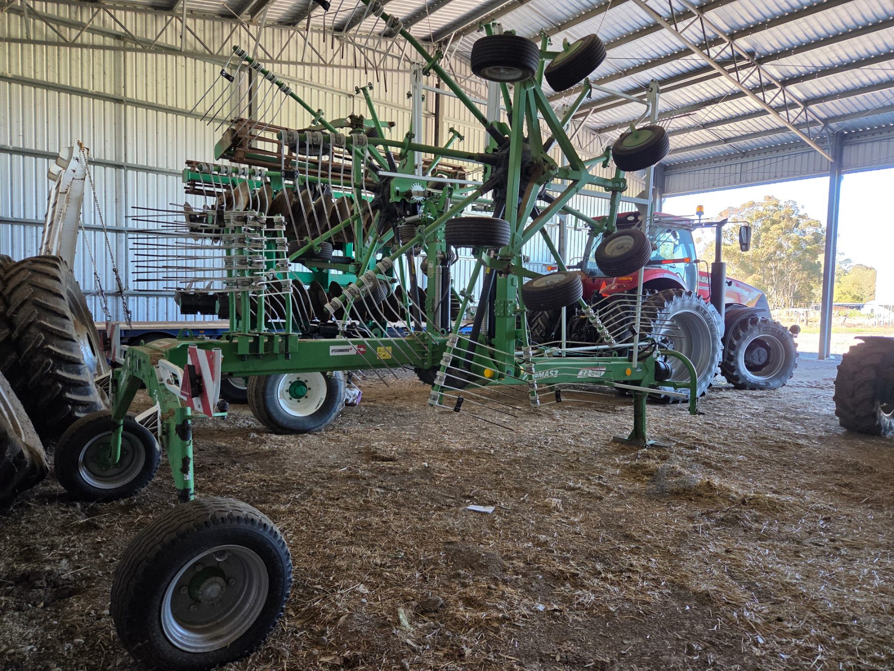 2018 SaMASZ Z2-840 Twin Rotor Hay Rake - photo 6