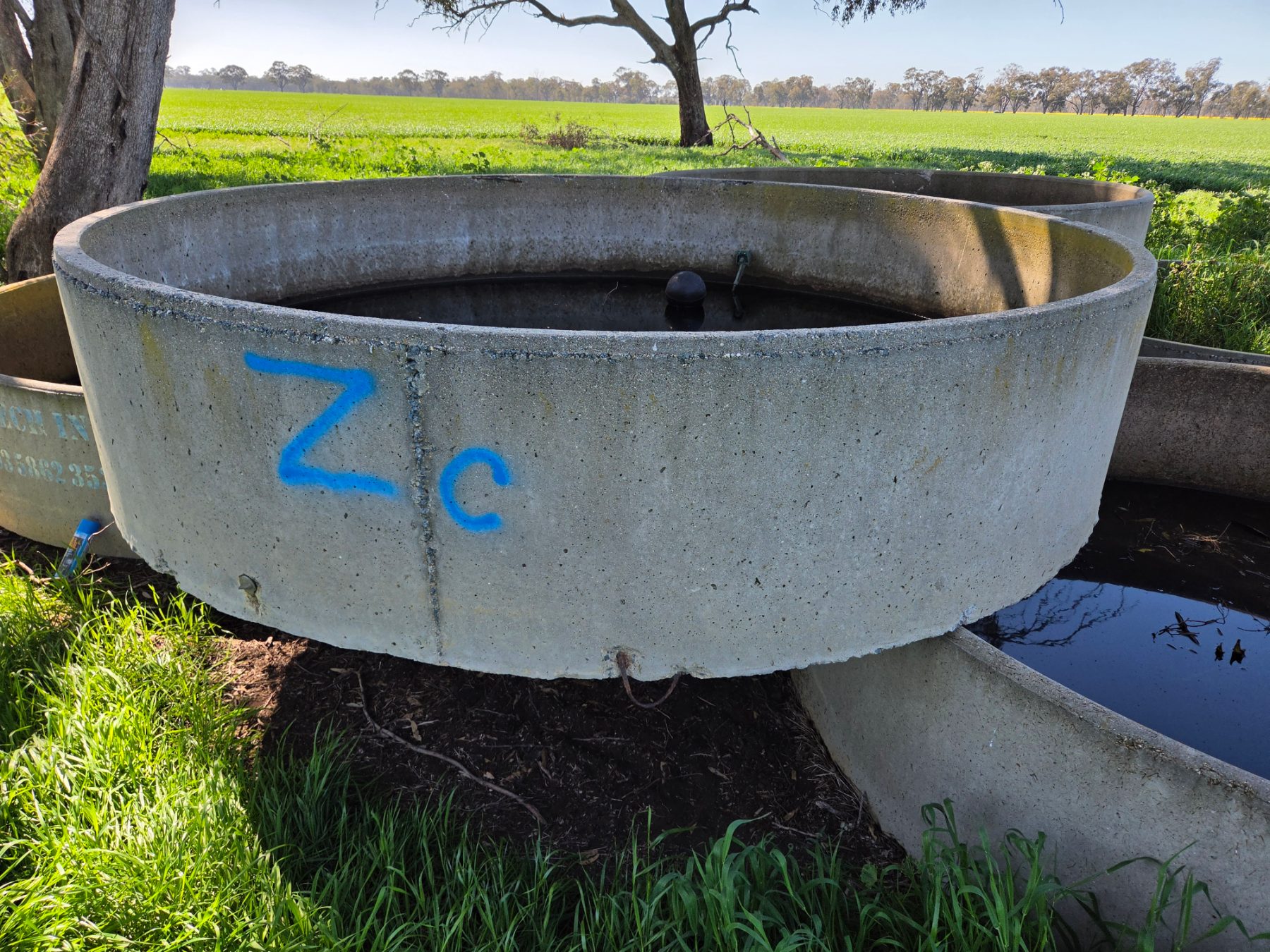 10ft Stock Trough with Ball Valve (Zc) - photo 1