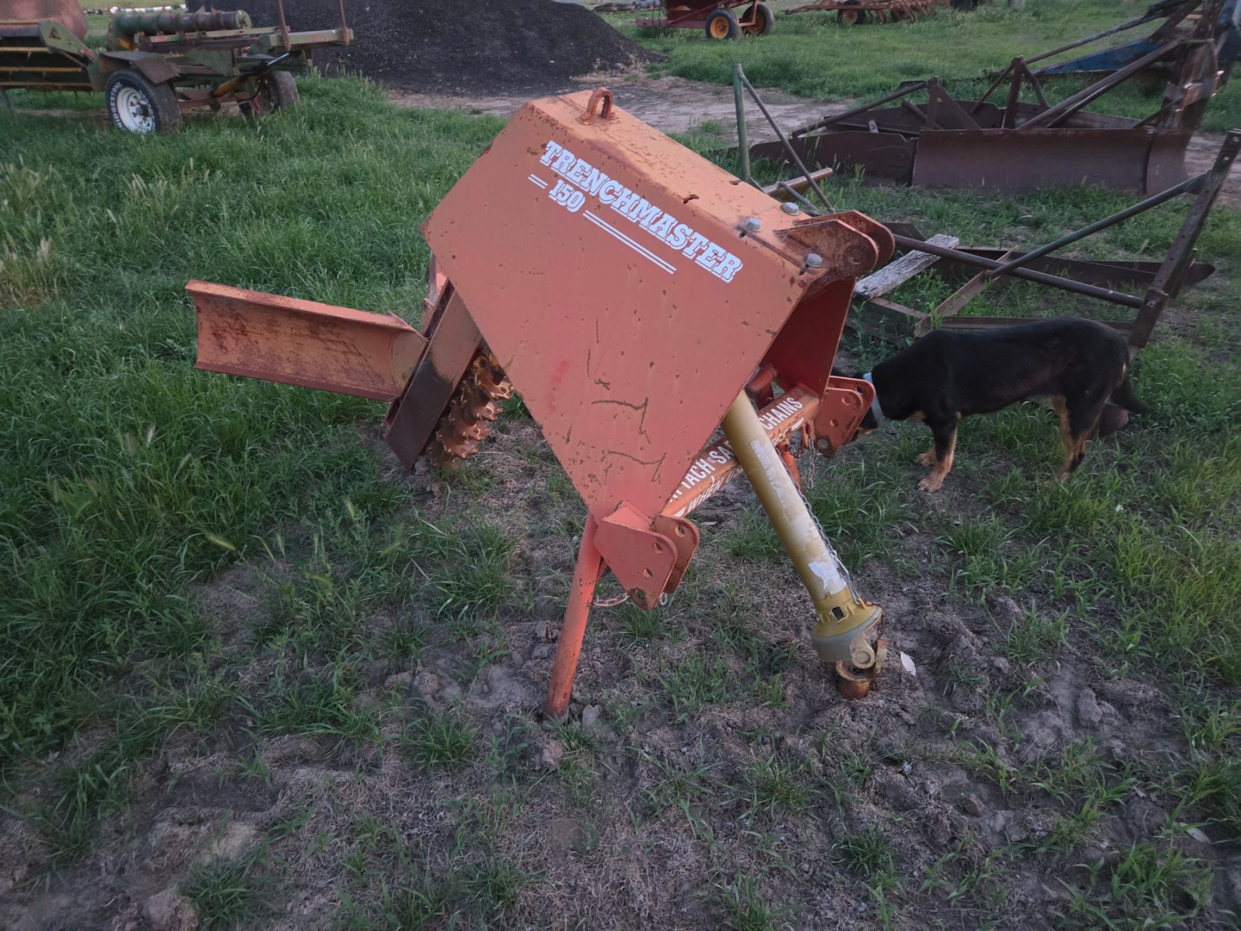Used - 3pl Trenchmaster 150 Rotary Trench Digger - photo 4