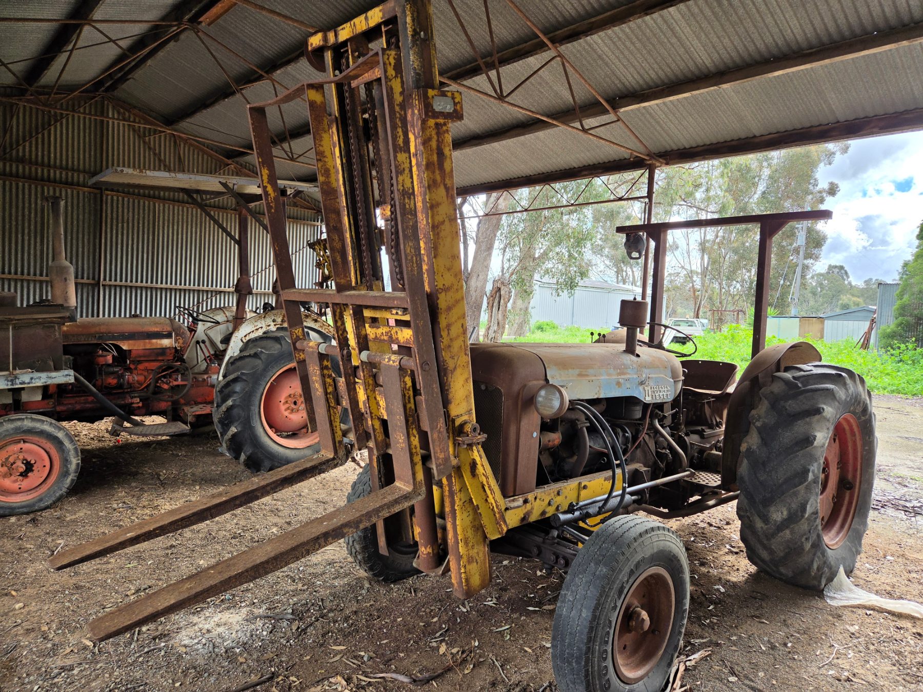 Fordson Major with Forklift