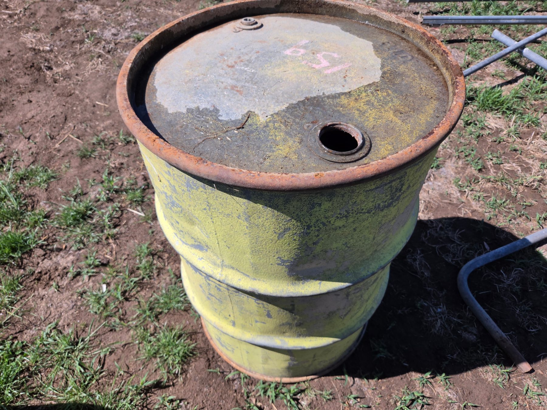 Used - Heavy Gauge Galv. 44gal Drum - photo 3