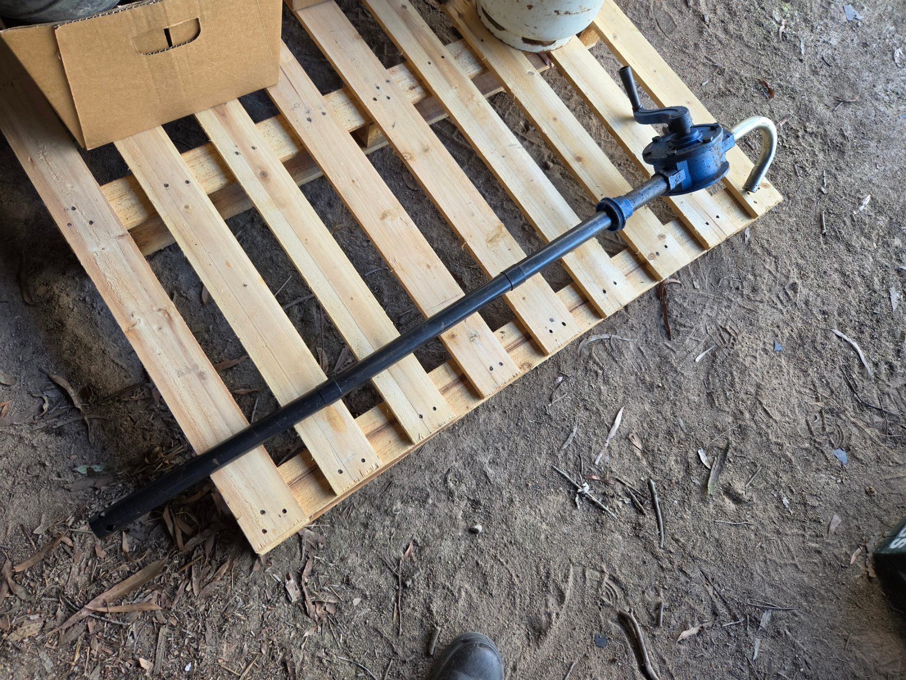 Used - McNaught Rotary Drum Pump - photo 2