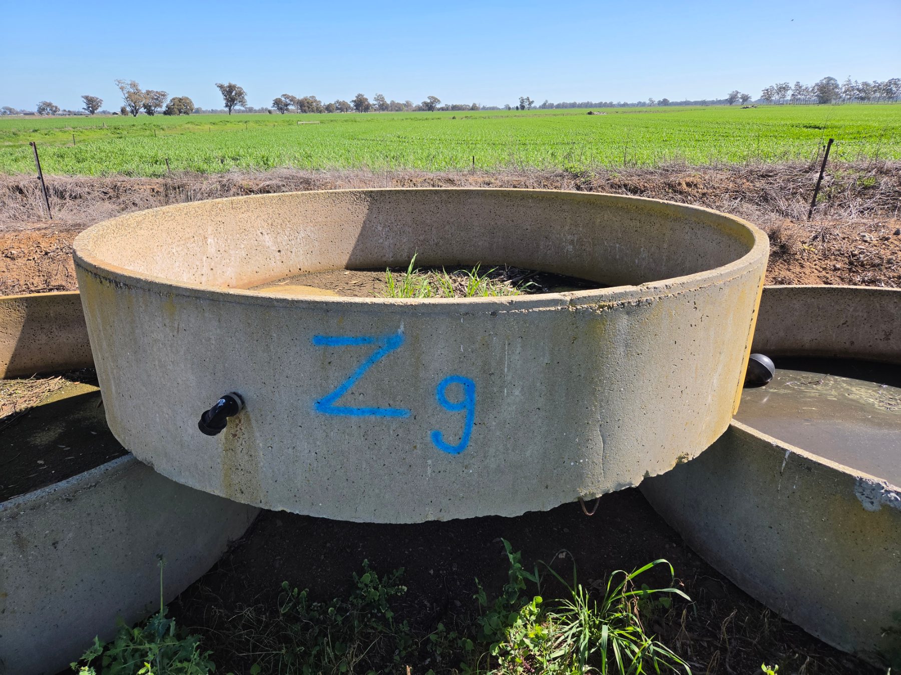 10ft Stock Trough with Ball Valve (Zg) - photo 1