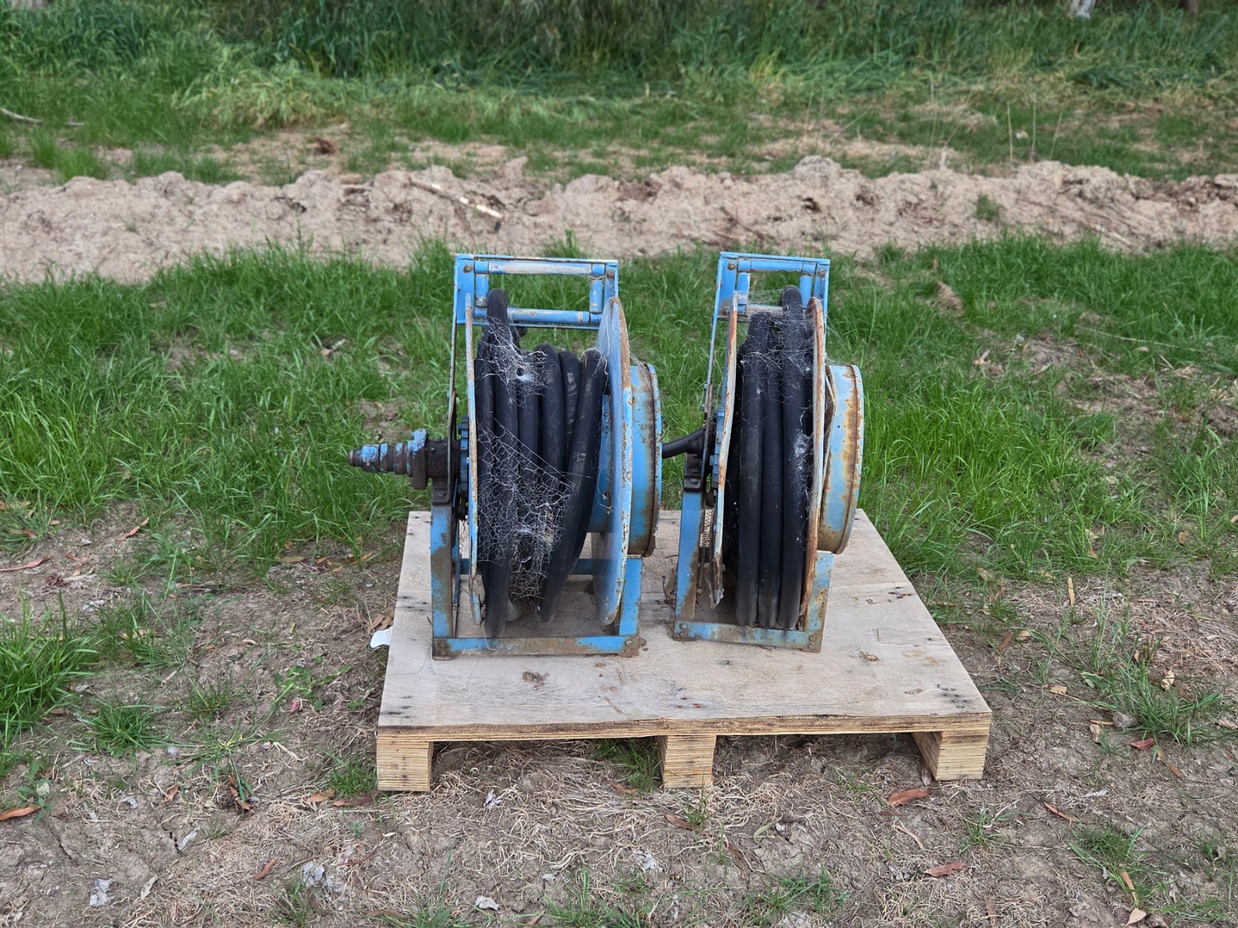 Used - 2x Retractable Fuel Hose Reels - photo 2
