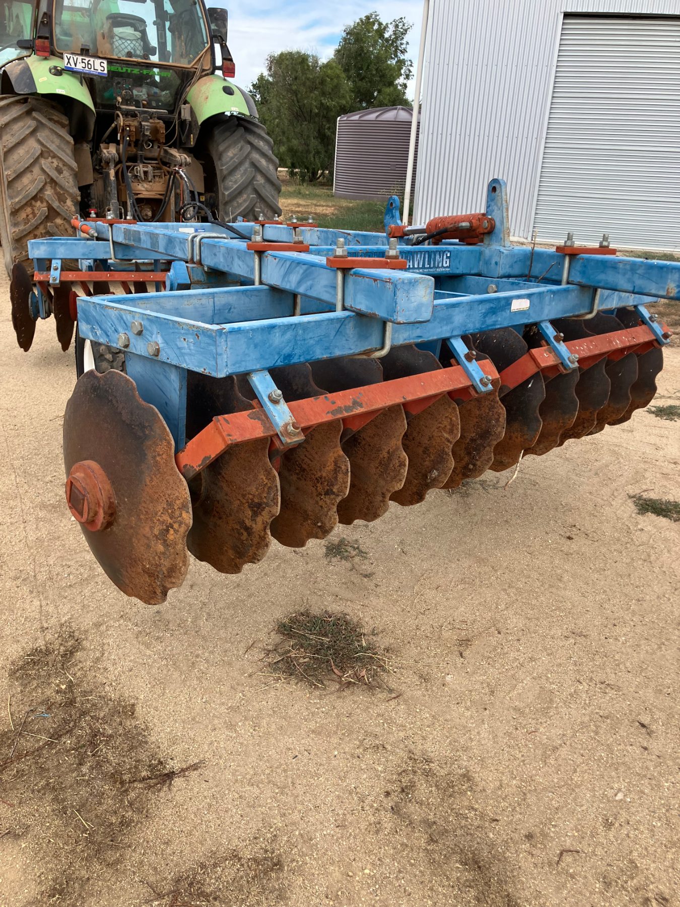 Gibbins Rawling 22 plate offset disc - photo 5