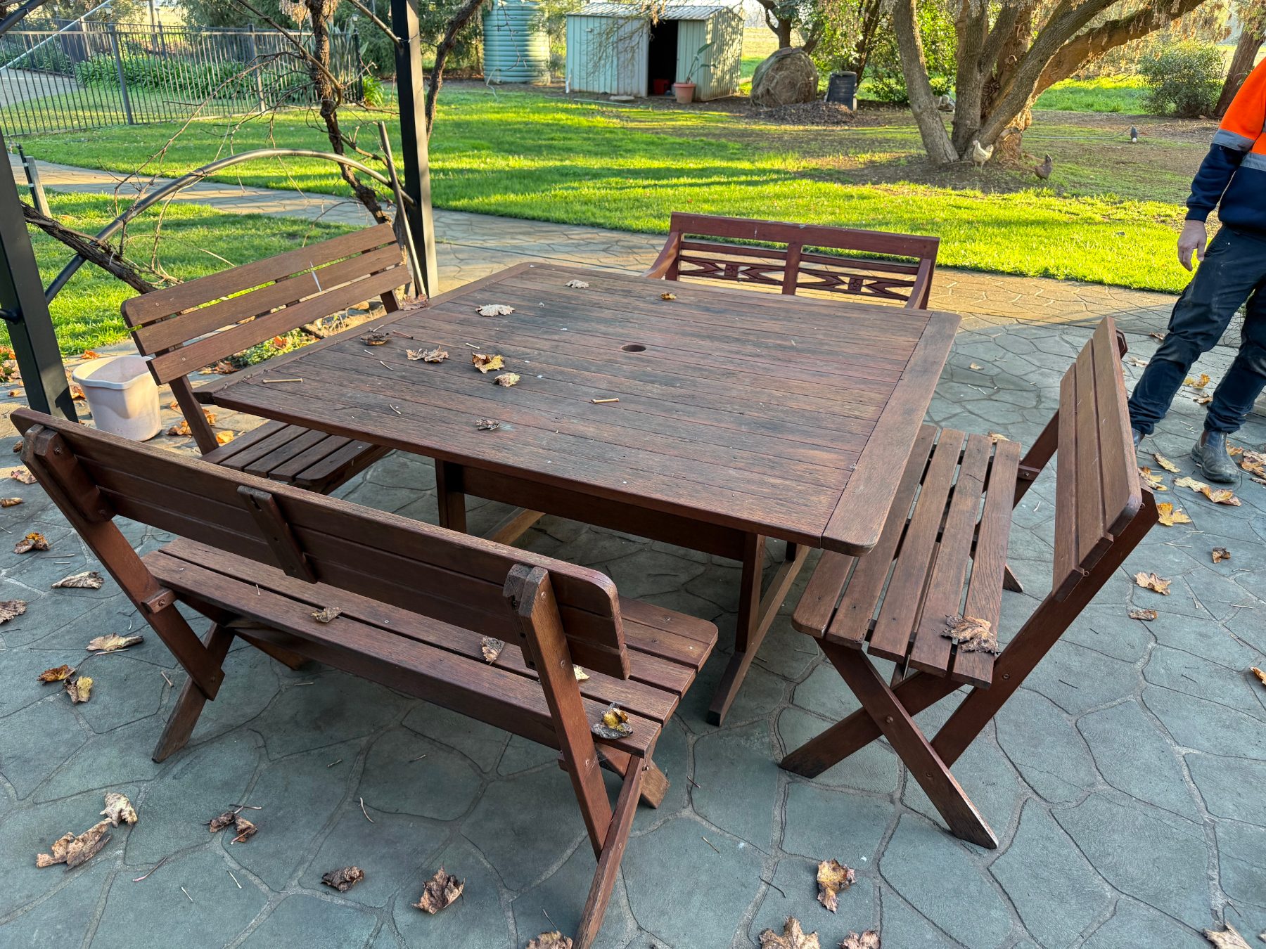 5 Piece outdoor setting