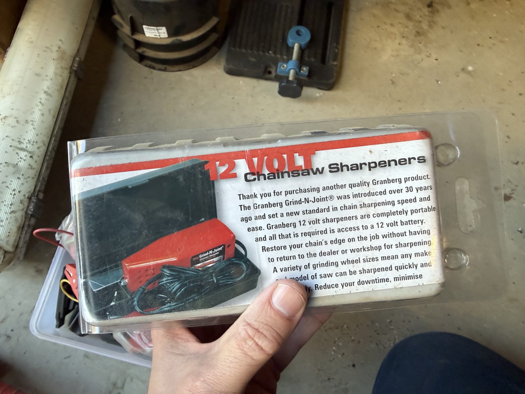 Bynorm 12v chainsaw sharpener