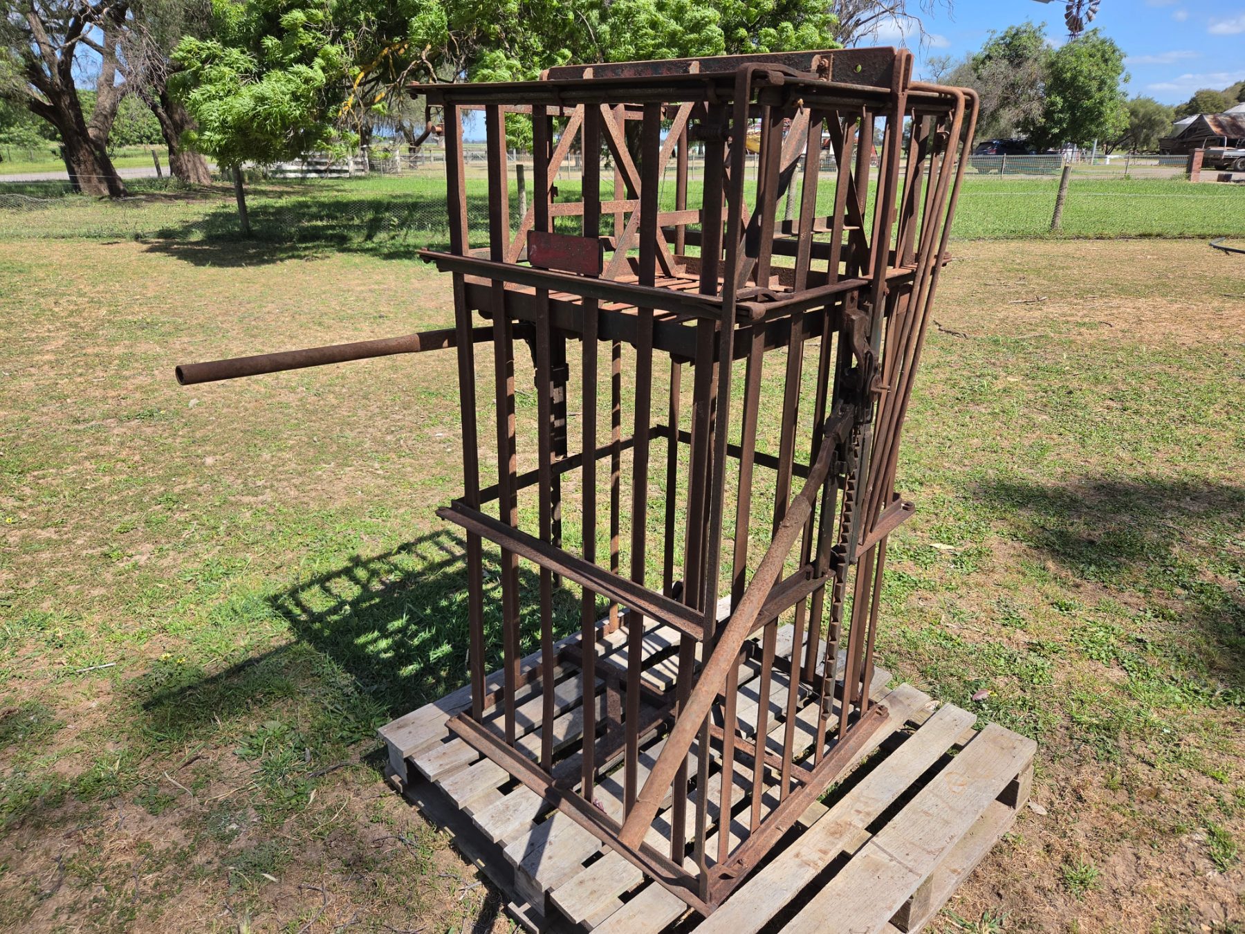Used - Ajax Lever Action Wool Press - photo 2