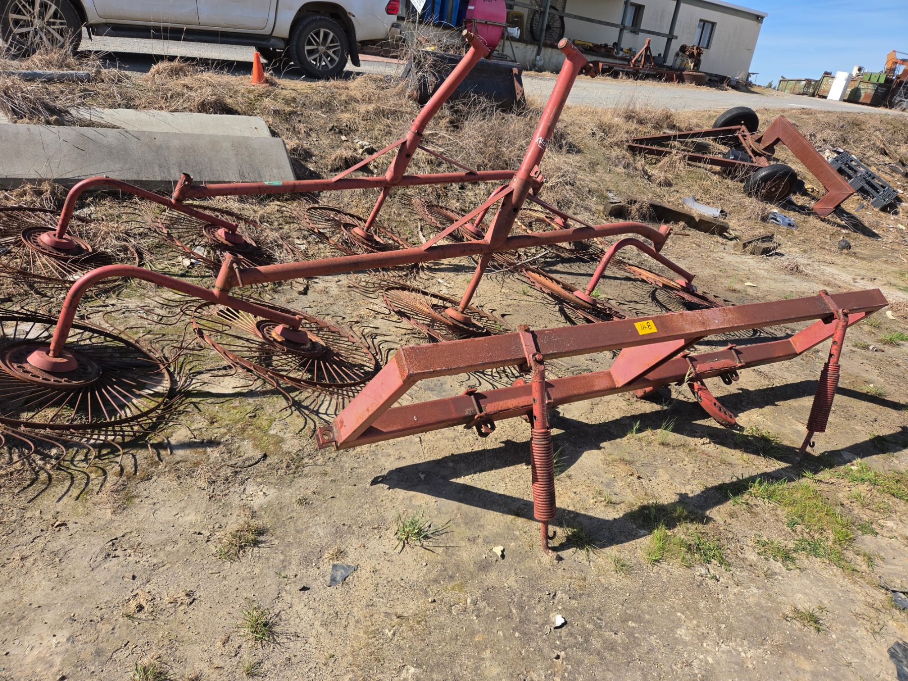 3pl Vicon V-10 Hay Rake - photo 2