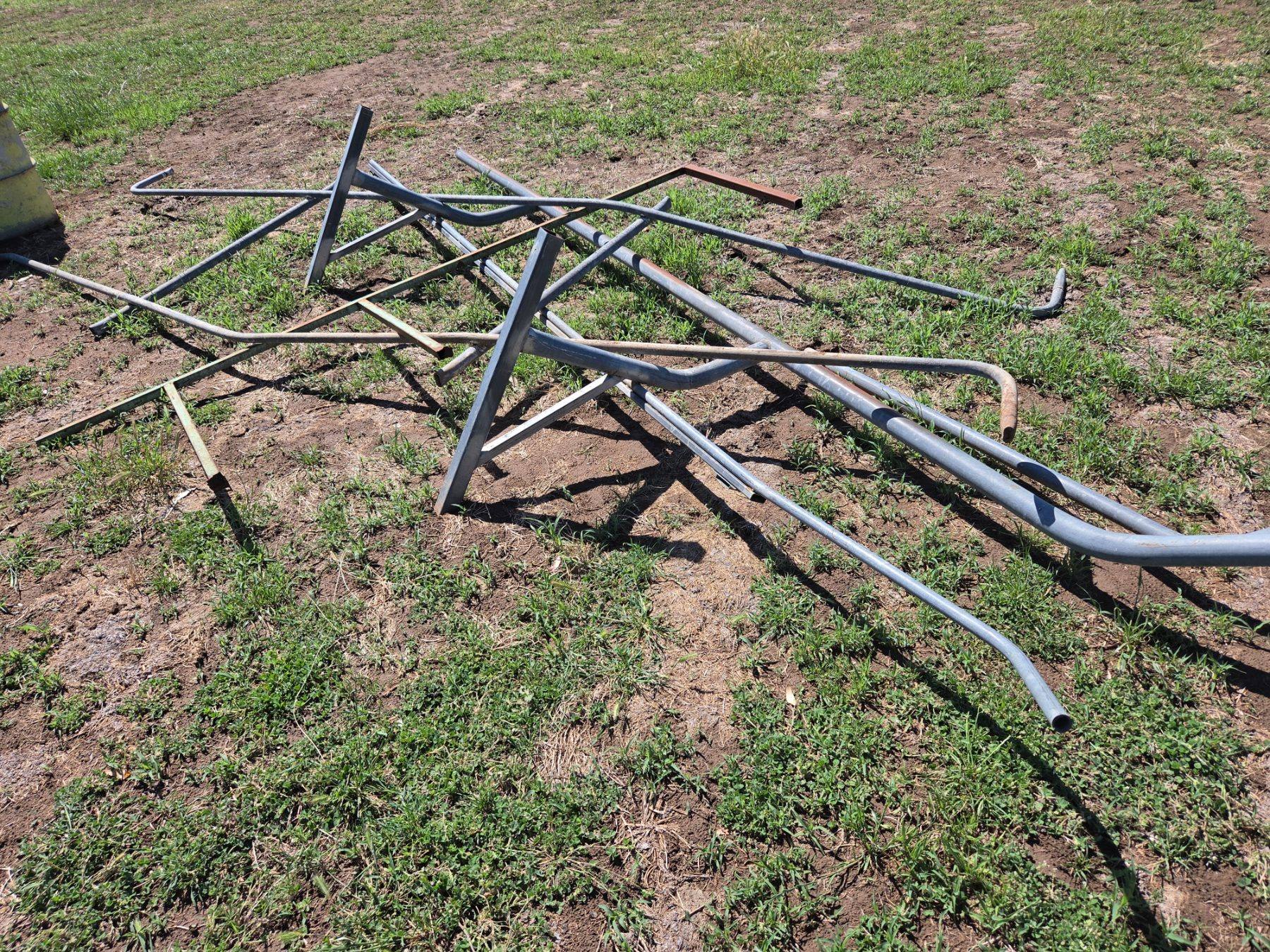 Used - Scrap Steel from old dairy - photo 1