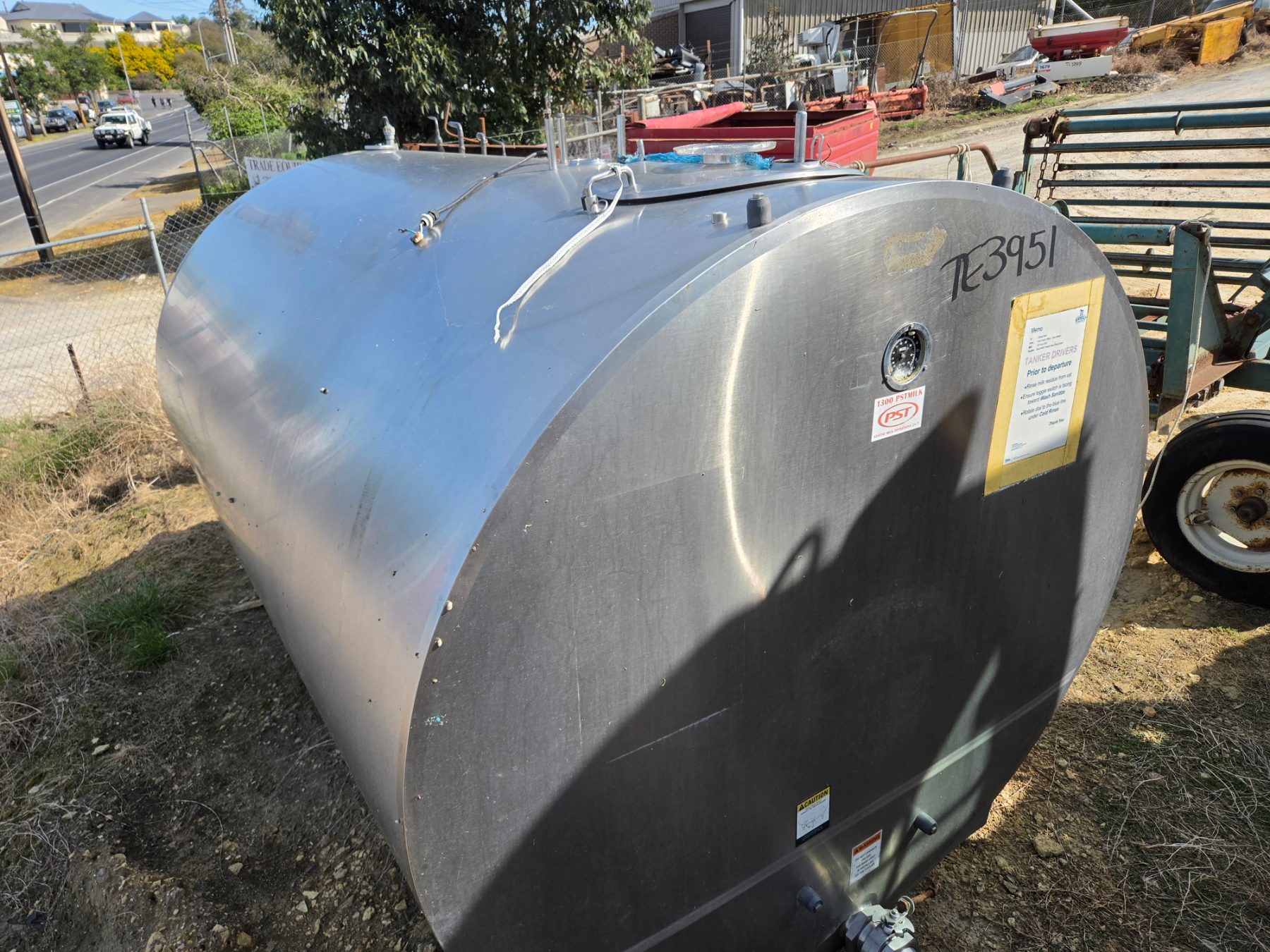 4,500 Ltr. Stainless Milk Vat. - photo 5