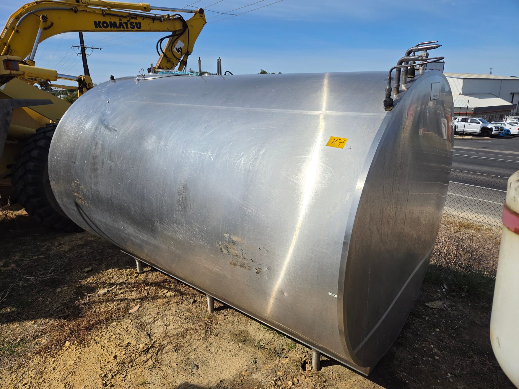 4,500 Ltr. Stainless Milk Vat. - photo 2