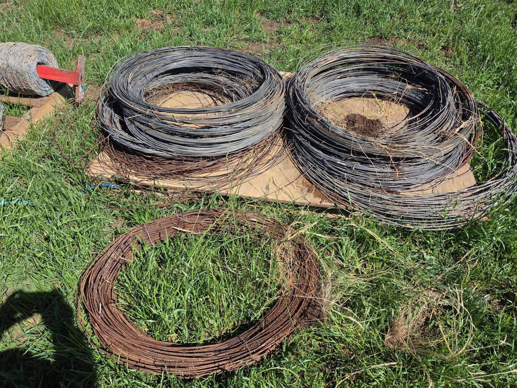 Used - Coils of Plain Fencing Wire - photo 2