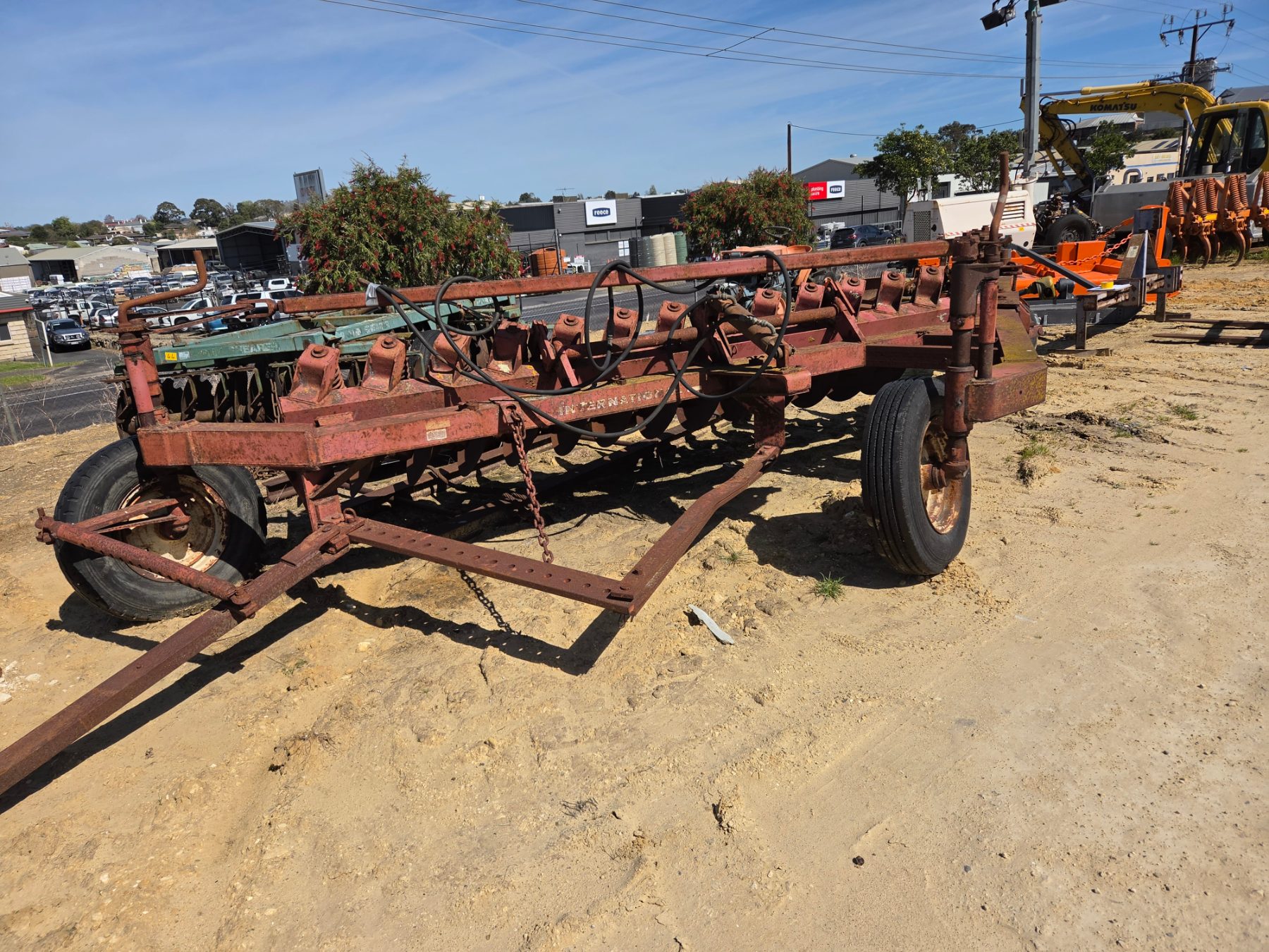 IH 14 Plate One-way Disc Plough - photo 2