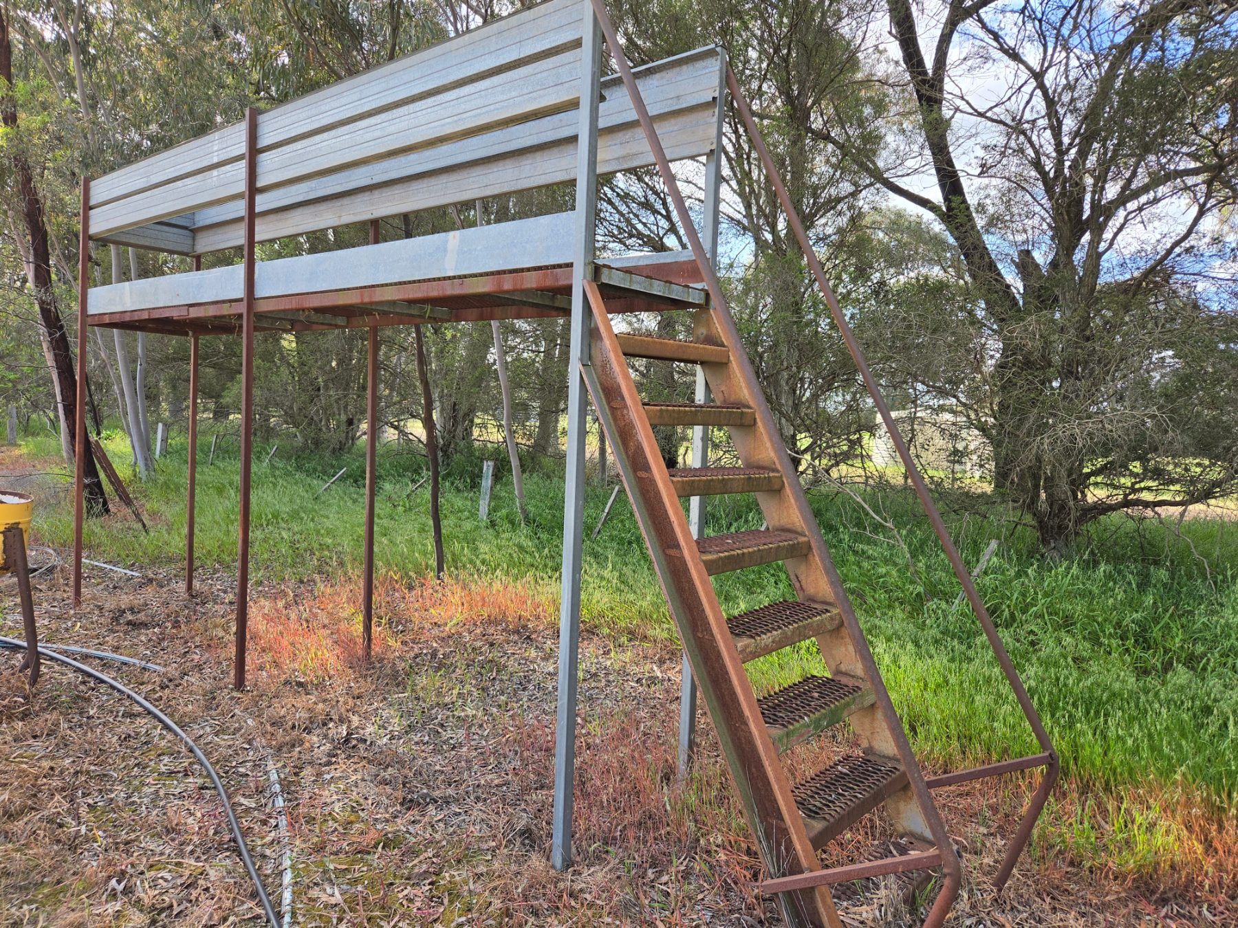 Used - O/head Gantry with Stairs & Safety Rails - photo 1
