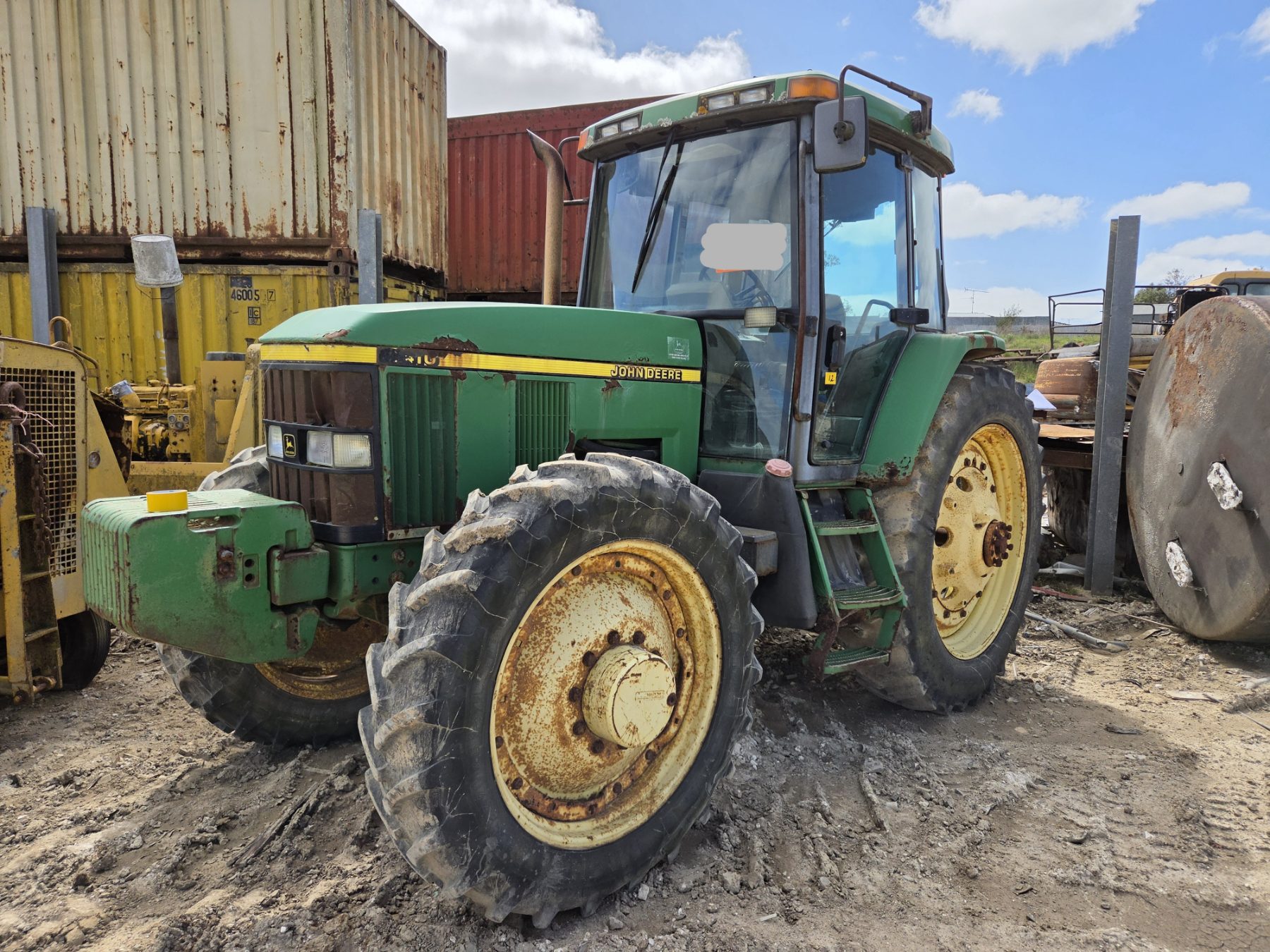 John Deere 7410 MFWD Tractor - photo 1