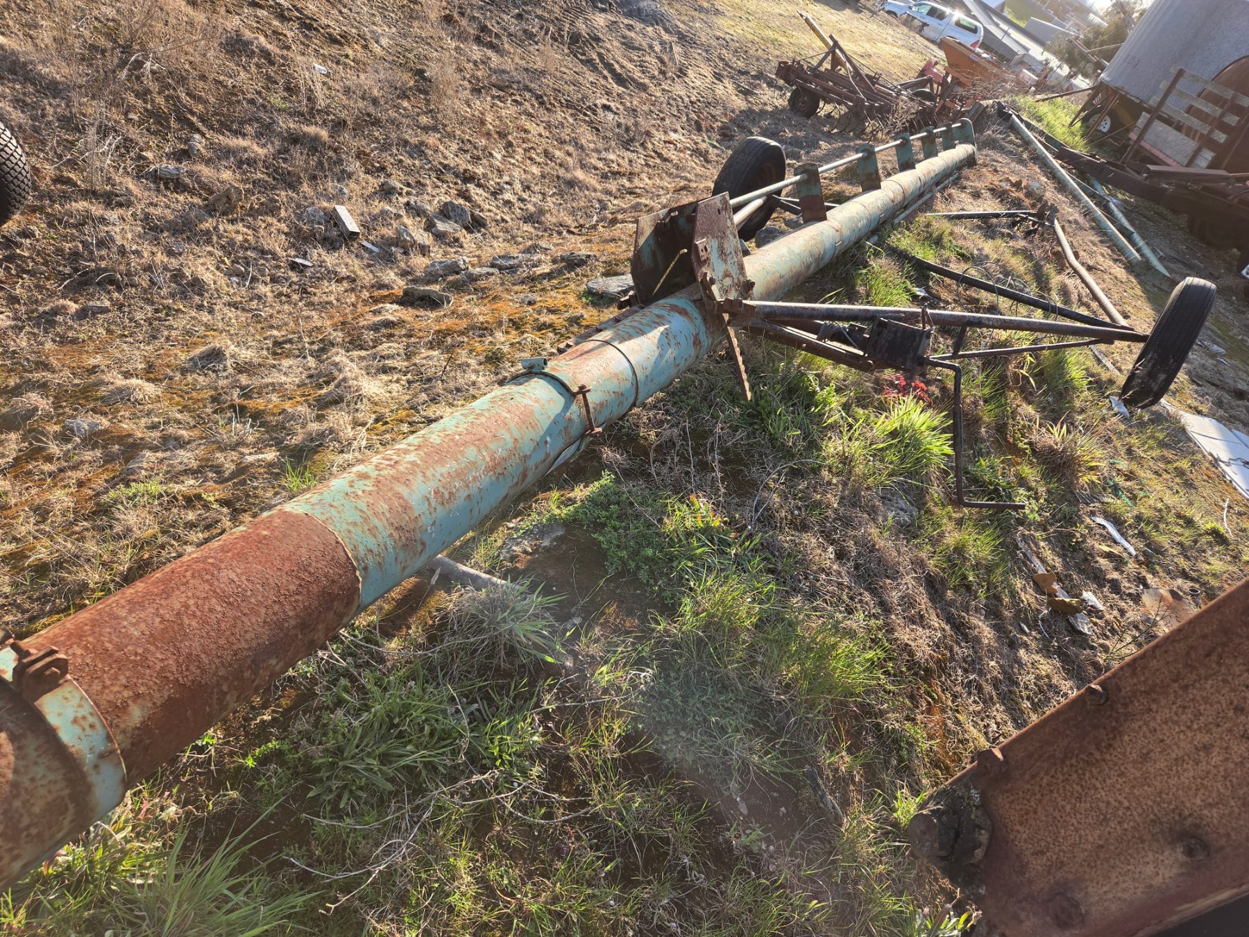 7x32 Grain Auger with Diesel Mtr. - photo 2