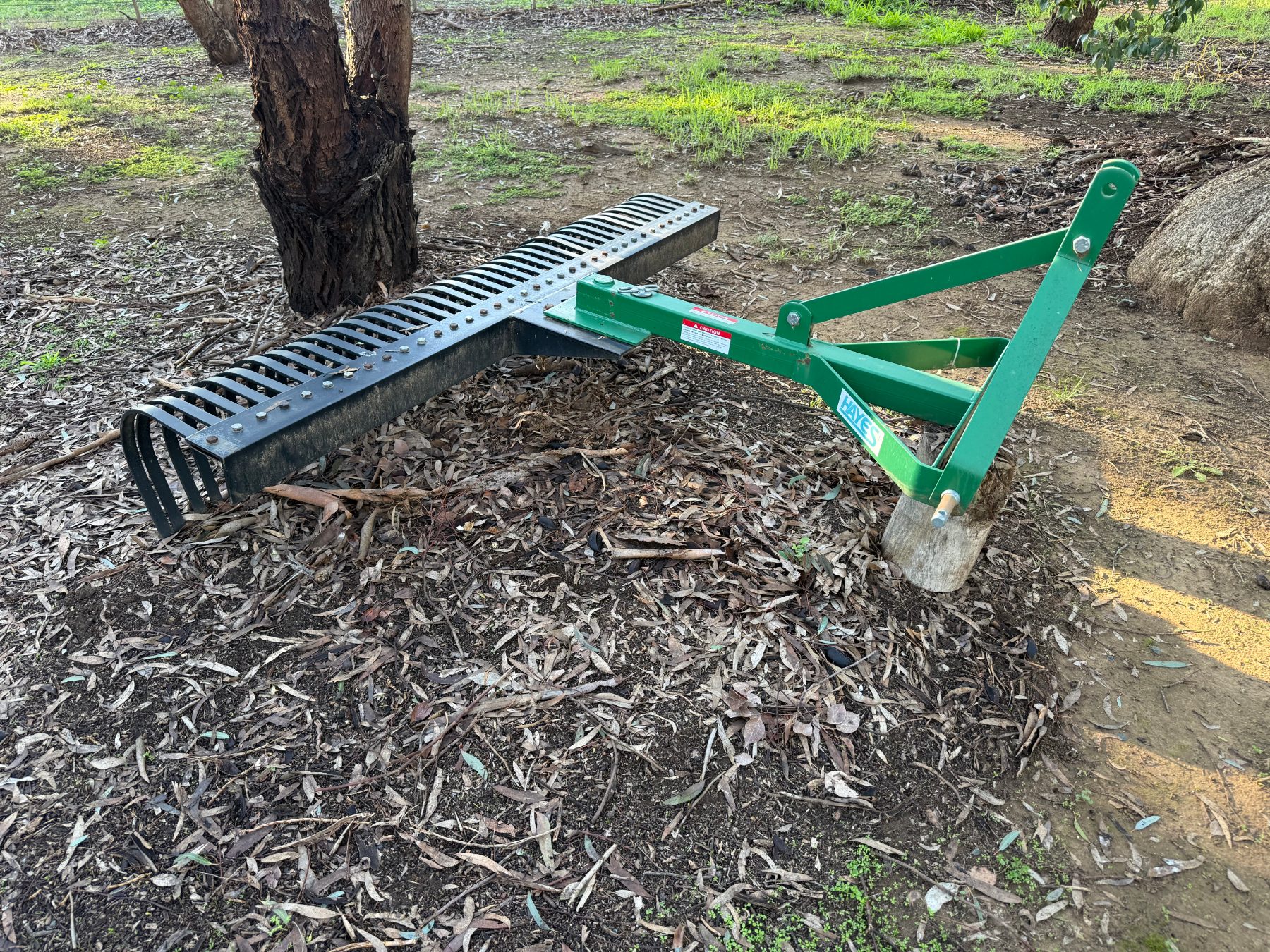 Hayes 6 foot linkage stick rake